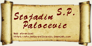 Stojadin Paločević vizit kartica